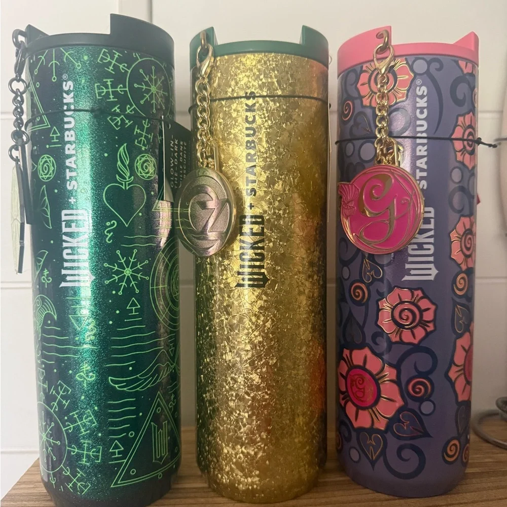 Wicked Starbucks Tumblers, NWT